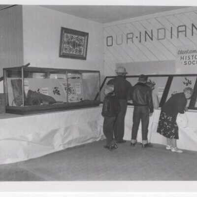 Clackamas County Historic Society display