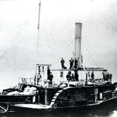 Steamboat "Beaver" - 1840 - Sidewheeler