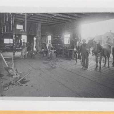 Blacksmith Shop 1910