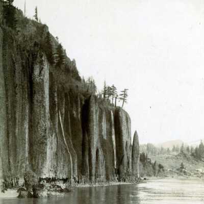 Cape Horn, Cigar Rock, Columbia River Gorge, Oregon 1899