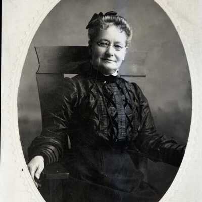 Mrs. Thomas Charman, Sophia (Diller) Charman.
