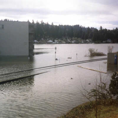 1996 Flood - Lakeshore Motel - Lake Oswego, Oregon