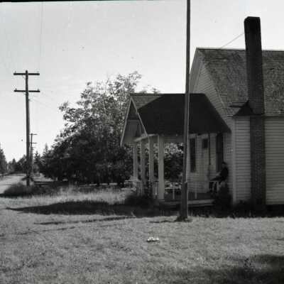 Meridian School, District #79, Front View.