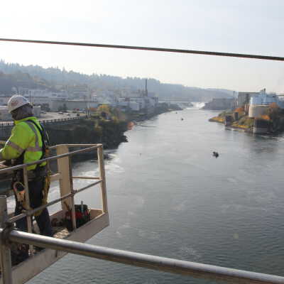 Oregon City Arch Bridge Restoration 2011