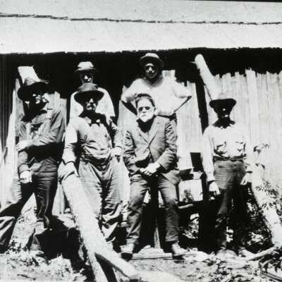 Ogle Mountain Gold Mine Camp