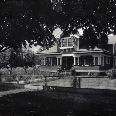 Farm Home of J.W. Smith, Macksburg.: Copyright: None; Origsize: 5"x8"; Origformat: Print-Photographic