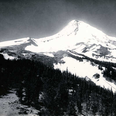 Mt. Hood from Cloud Cap Inn.