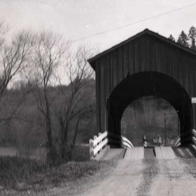 Covered Bridge, 1940s