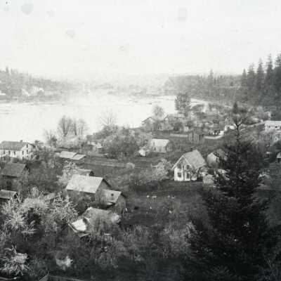 Canemah 1888 - View from Bluff