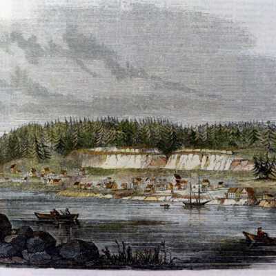 J.H. Richardson Lithograph of O.C., 1845: Copyright: None; Origsize: 6" x 8"; Origformat: Print-Photographic