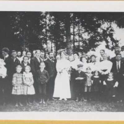 Alice McArthur - James Pitts Wedding 1906