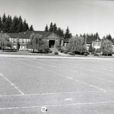 Sandy Union High School, District #2, View from Play Field.