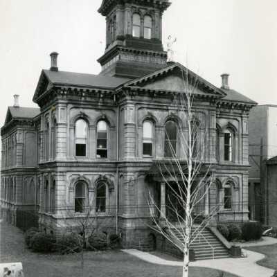 Clackamas County Courthouse, 1932: Origformat: Print-Photographic