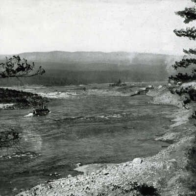 Cascade Locks, Columbia River Gorge, Oregon, 1899