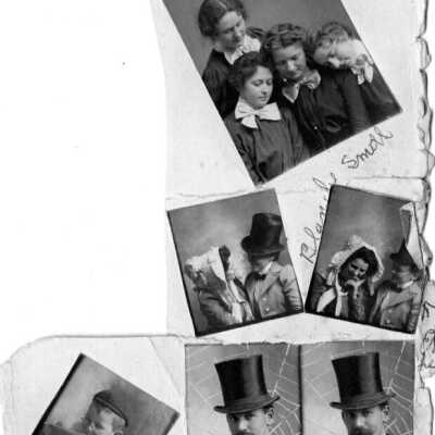 Cheney Montage, (F): Copyright: None; Origsize: 3" x 4"; Origformat: Print-Photographic