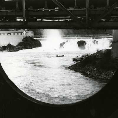 Willamette Falls from West Linn Power Plant