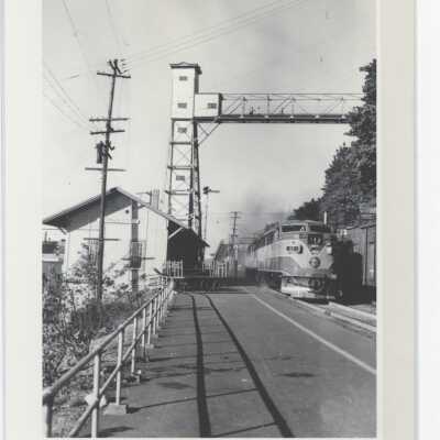 Train and Old Elevator Oregon City