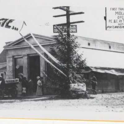 Molalla State Bank Building 1913