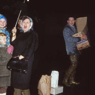 1964 Flood - Danielson's Grocery - Danielson Family - Oregon City