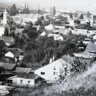 OregonCity from the Bluff at 9th Street.