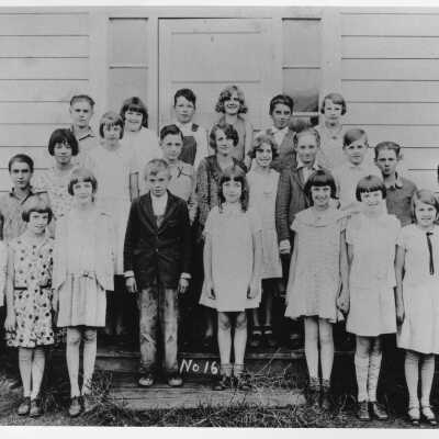Carver School Students 1931 - Carver, Oregon