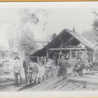 Mumpower Sawmill 1910 - Carver, Oregon