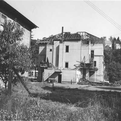 McLoughlin Institute 1948 - Removal - 10th and Main, Oregon City