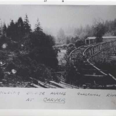Baker Covered Bridge - Over Clackamas River at Carver, OR