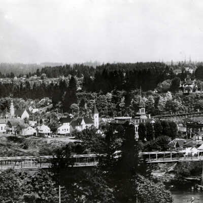 Oregon City 1904 - from West Linn