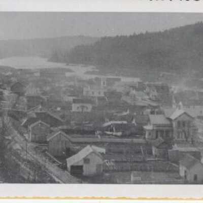 Oregon City 1875 - From Bluff