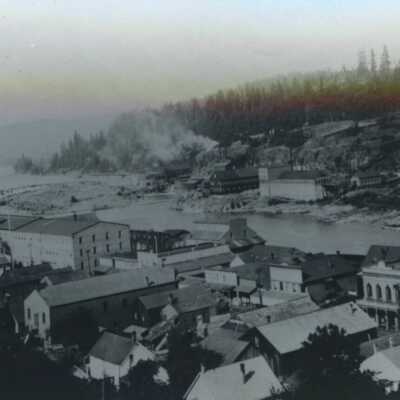 Oregon City from the Bluff - 1893