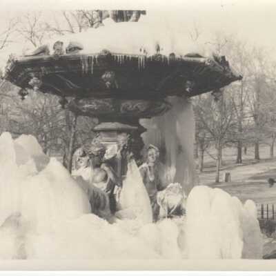 Fountain in Winter