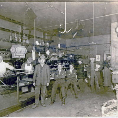 Pioneer Meat Market 1912 - 5th and Main