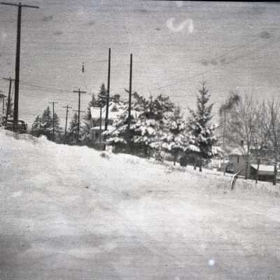1911 Snowstorm - Oregon City - Jefferson St. to 7th St.