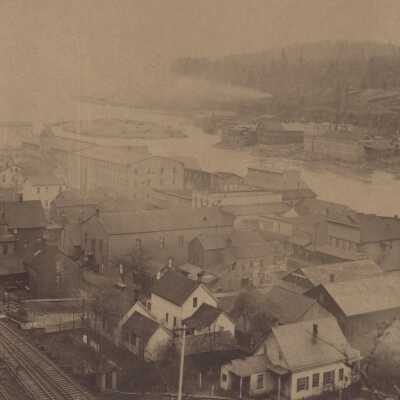 Oregon City Main st area 1892