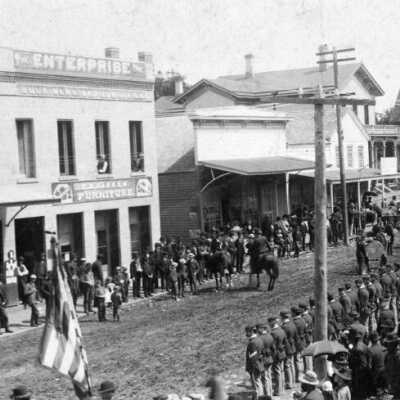 Fourth of July Celebration 1888 - Oregon City - Main Street