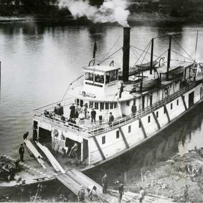 Steamer "Modoc", 1907: Copyright: Clackamas County Historical Society; Origformat: Print-Photographic