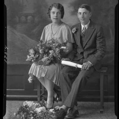 Photo of a couple for C.E. Smith - May 1930