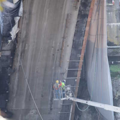 Oregon City Arch Bridge Restoration 2011