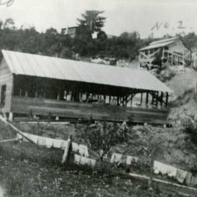 O.C. Silica Mine, 1920: Origformat: Print-Photographic