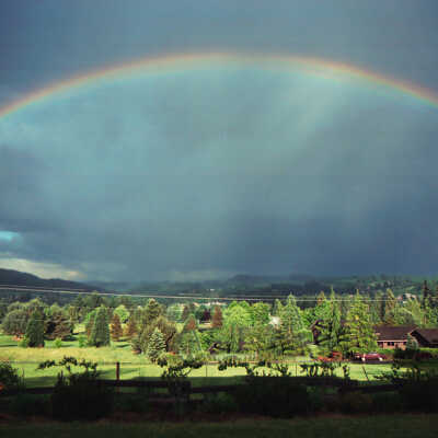 Rainbow Over Happy Valley.