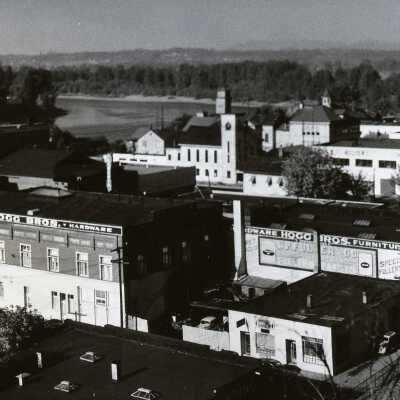 Oregon City from the Bluff