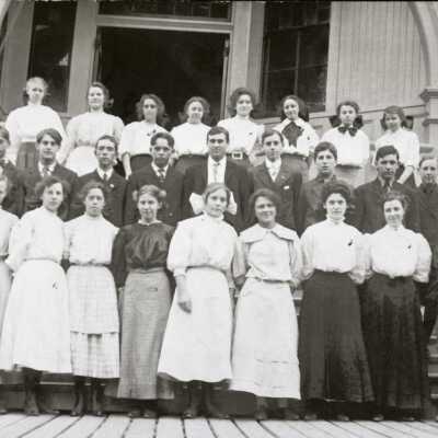 Barclay School Students c.1890