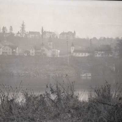 Oregon City from West Linn, 8th -10th Streets River View.
