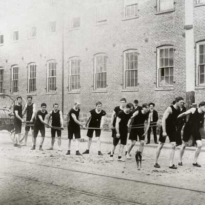 Oregon City 1904 - Fire Department - Cataract Company Hose Team