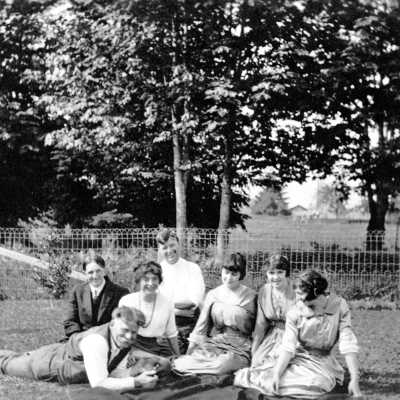 William Flynn with Group.