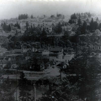 Oregon City 1892 - from West Linn