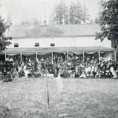 Wilhoit Springs Hotel and Guests 1890