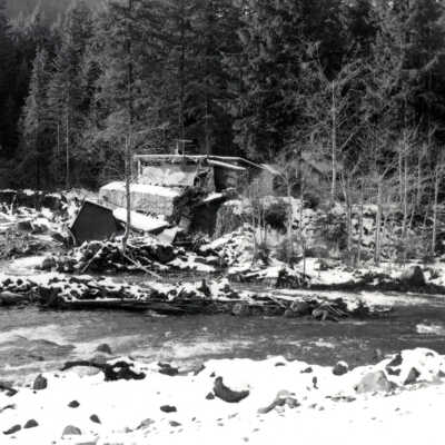 1964 Flood - Still Creek Flood, January 12, 1965