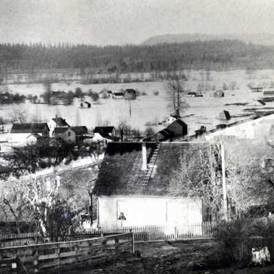 1890 Flood - Green Point, Oregon City